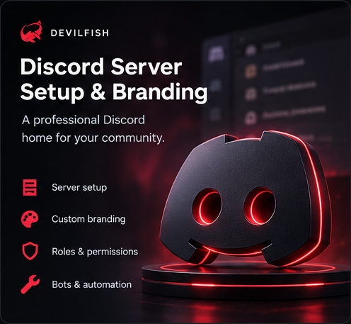 Discord Server Setup & Branding